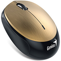 GENIUS myš NX-9000BT/ Bluetooth 4.0/ 1200 dpi/ bezdrátová/ dobíjecí baterie/ zlatá