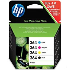 HP Ink Cartridge 364/CMYK/300/250 stran/4-pack