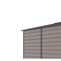Zahradní domek G21 GAH 706 - 277 x 255 cm, šedý