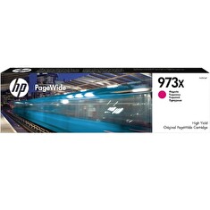 HP 973X purpurová inkoustová kazeta, F6T82AE