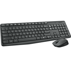 Logitech Wireless Combo MK235, CZ, bezdrátová sada klávesnice a myši