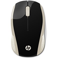 HP myš 200 bezdrátová zlatá