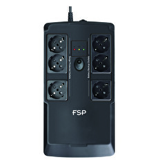 FSP/Fortron UPS NanoFit 600, 600 VA, 2xUSB power, LED, offline - NOVINKA 1.11.2017 - předobjednávky