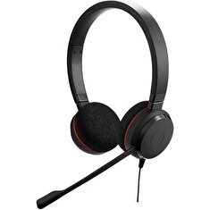 Jabra Evolve 20/Stereo/USB/Drát/Černá