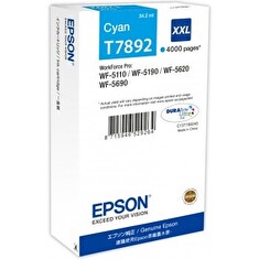 EPSON Ink bar WorkForce-5xxx Series Ink Cartridge XXL Cyan - 34,2ml