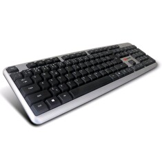 C-TECH klávesnice CZ/SK KB-102 USB slim silver