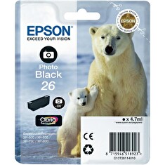 EPSON ink čer CLARIA Premium 26 - photo black