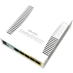 Mikrotik Cloud Smart Switch CSS106-1G-4P-1S (RB260GSP), 5x 1G, 1x SFP, PoE switch