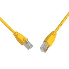 Patch kabel CAT6 SFTP PVC 10m žlutý
