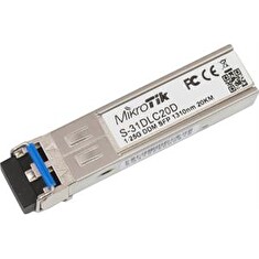 MikroTik SFP modul S-31DLC20D, SM, 20km, 1.25G, 2x LC