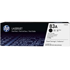 HP tisková kazeta černá, CF283AD - 2 pack