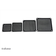AKASA Prachový filtr GRM80-AL01-BK, 80mm, hliník
