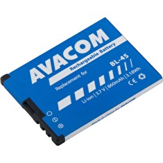 Baterie AVACOM GSNO-BL4S-S860 do mobilu Nokia 3600 Slide, 2680 Li-Ion 3,7V 860mAh (náhrada BL-4S)