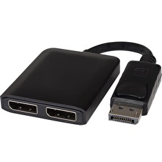 Adaptér DisplayPort - 2x DisplayPort , rozšíření + zrcadlení obrazu, 4K*2K@30Hz