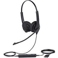 Jabra BIZ 1500/Stereo/USB/Drát/Černá