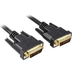 PREMIUMCORD Kabel DVI - DVI propojovací 2m (DVI-D, M/M, dual link)