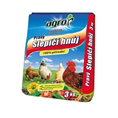 Hnojivo Agro Pravý slepičí hnůj 3 kg