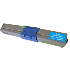 Toner 44469706 kompatibilní azurový pro OKI C310, C330, C510, C511, C531, MC351, MC352, MC561, MC562 (2000str./5%)