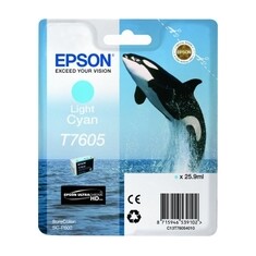 EPSON ink bar ULTRACHROME HD - Light Cyan - T7605