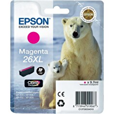 EPSON cartridge T2633 magenta (lední medvěd) XL