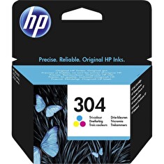 HP 304 Tříbarevná originální inkoustová kazeta