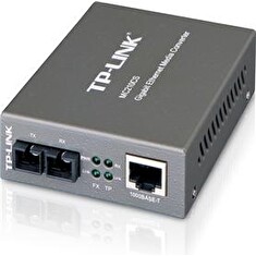 TP-Link MC210CS Gigabit Media Converter 1000TX/1000FX SM, SC, 15 km