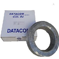 DATACOM UTP drát cat5e bal.100m šedý