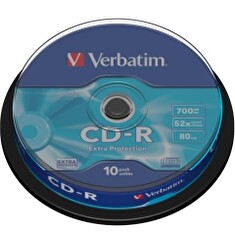 VERBATIM CD-R(10-Pack)Spindl/52x/700MB