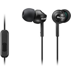 SONY MDR-EX110AP Sluchátka do uší s mikrofonem, rozsah 5 až 24000 Hz - Black