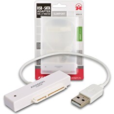 AXAGON - ADSA-1S USB2.0 - SATA HDD adapter vč. 2.5" pouzdra