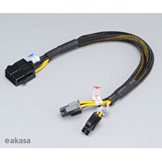 AKASA Kabel prodloužení k 8pin ATX PSU, 30cm