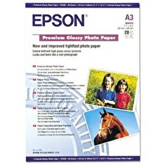 Papír Epson Premium Glossy Photo | 255g | A3 | 20listů