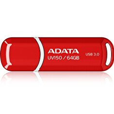 ADATA UV150/64GB/100MBps/USB 3.0/USB-A/Červená