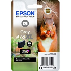 Epson Singlepack Grey 478XL Claria Photo HD Ink