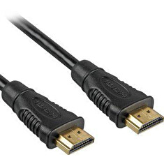 PREMIUMCORD Kabel HDMI - HDMI 0,5m (v1.4, 3D, zlacené kontakty, stíněný)