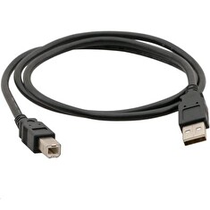 C-TECH USB A-B 3m 2.0, černý