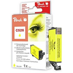 PEACH kompatibilní cartridge Canon CLI-526Y, Yellow, 9 ml