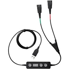 Jabra Link 265, USB-2xQD (pro školení)
