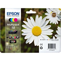 EPSON cartridge T1806 (black/cyan/magenta/yellow) multipack (sedmikráska)