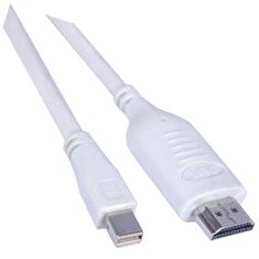 PREMIUMCORD Kabel Mini DisplayPort - HDMI 3m, bílý