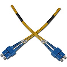 Optický patchkabel duplexní, SC-SC 9/125um SM, 10m