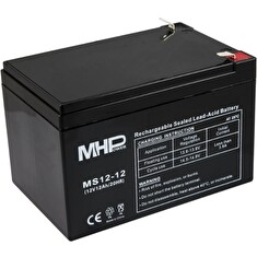 Baterie MHPower MS12-12 VRLA AGM 12V/12Ah náhrada za RBC4