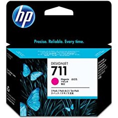 HP CZ135A No. 711 Magenta Ink Cart pro DSJ T120, trojbalení 3x29ml