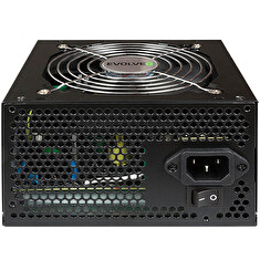 EVOLVEO zdroj 400W PULSE, ATX 2.2, 12cm fan, pas. PFC, 2xSATA, black, bulk balení