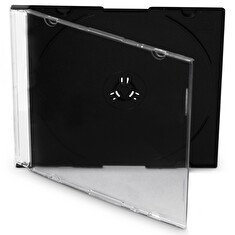 COVER IT Krabička na 1 CD 5,2mm slim box + tray 10ks/bal