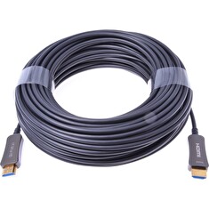 Kabel HDMI High Speed 4K@60Hz + Ethernet 15m, M/M, zlacené konektory