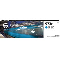 HP 973X azurová inkoustová kazeta, F6T81AE