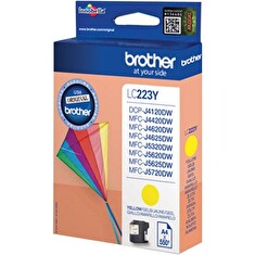 Ink Brother LC223Y yellow 550pgs| MFC-J4420DW/J4620DW / 25DW/ J5320DW/ J5620DW