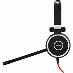 Jabra Evolve 40/Mono/USB-C/Drát/MS/Černá-červená