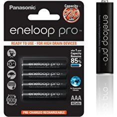 Panasonic Eneloop Pro AAA NiMH 1,2V 930mA BL4